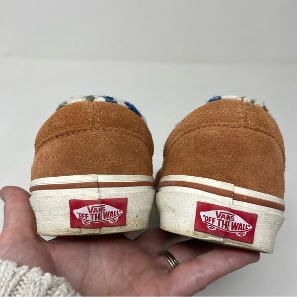 Vans Classic Sunburn Marshmallow Sherpa-Lined Suede Sneakers – Size 8 - Picture 7 of 9